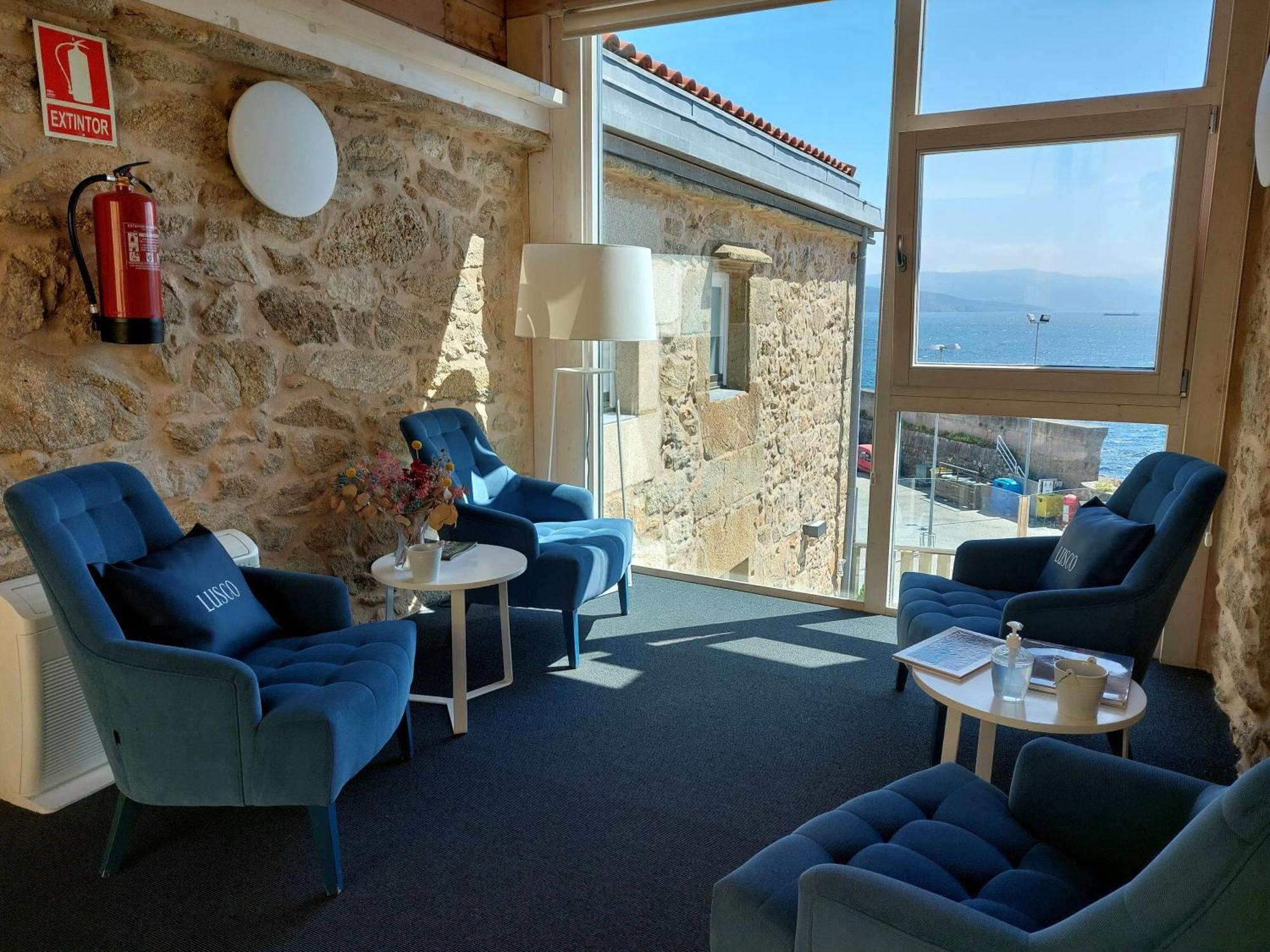 Hotel Tematico Do Banco Azul Finisterre Luaran gambar